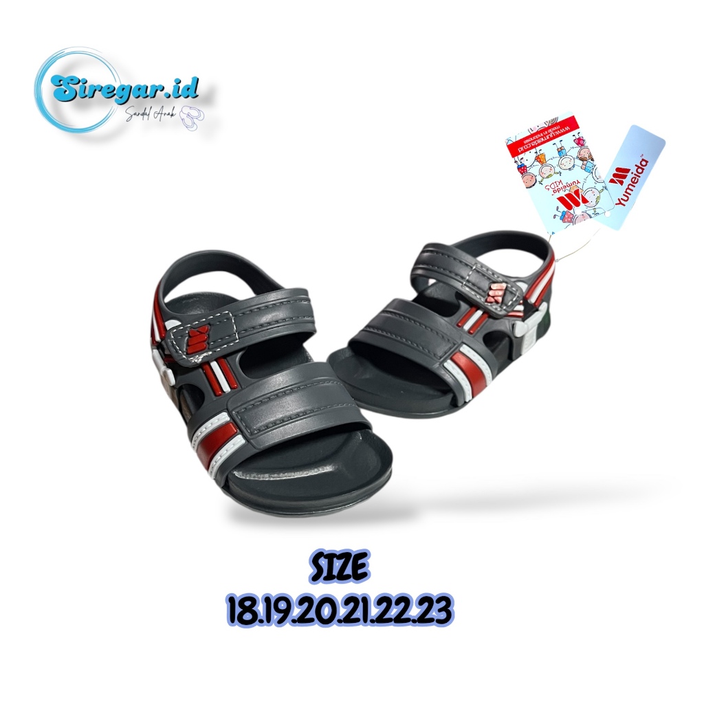 Yumeida Sandal Anak Laki-Laki Tali Belakng Model Gunung Yumeida Size 18-23