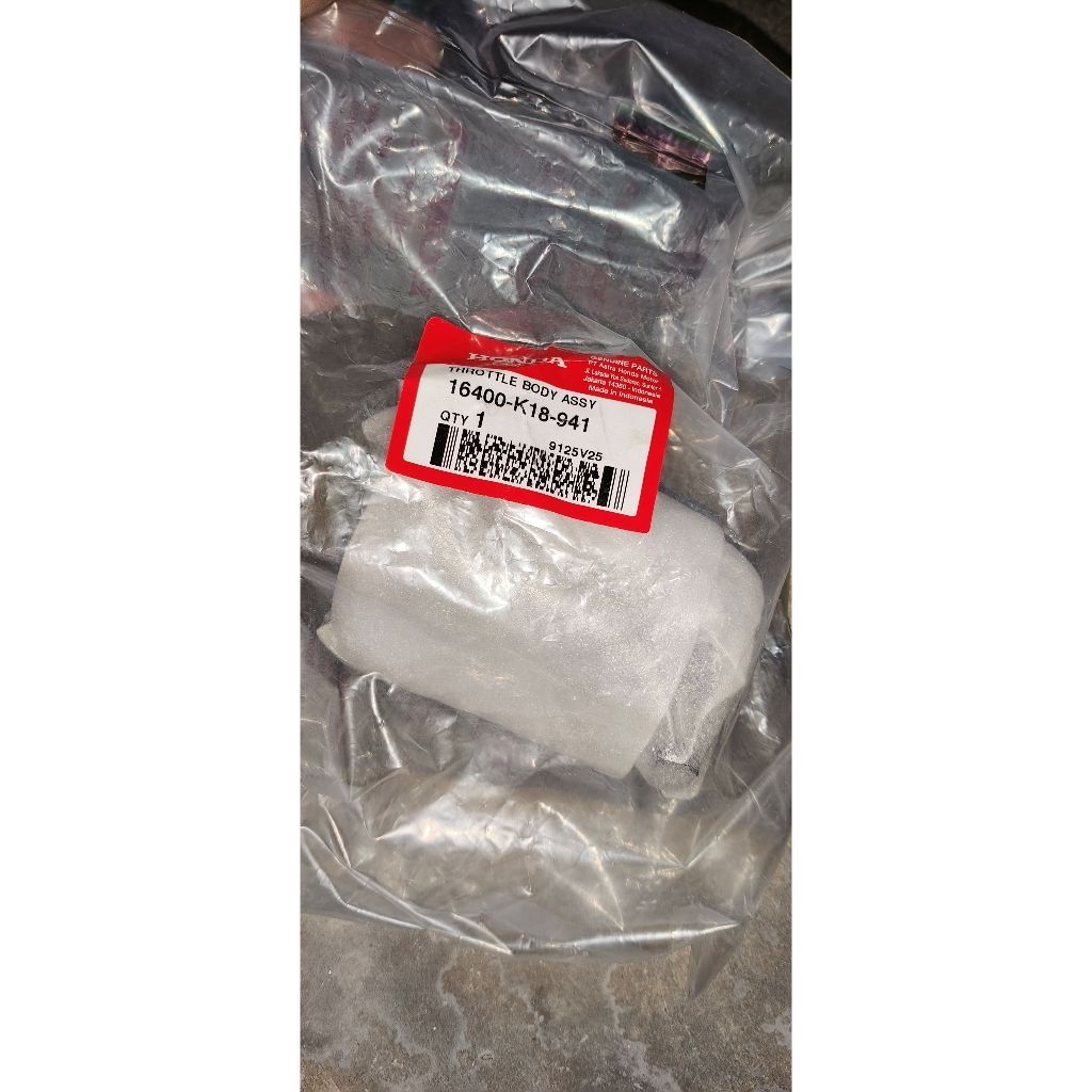 Throttle Body Assy TB Honda Verza 150 Megapro Mono Fi KYE Original AHM 16400-K18-941