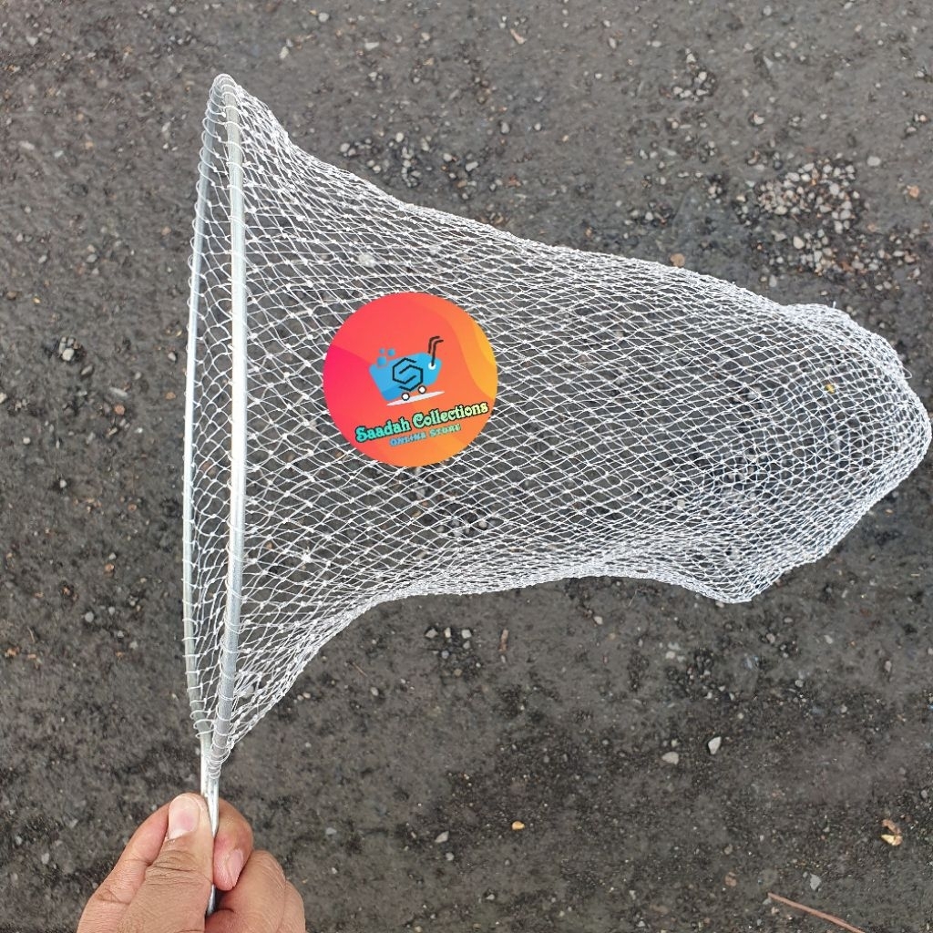 jaring ikan seser ikan bahan senar serok + besi