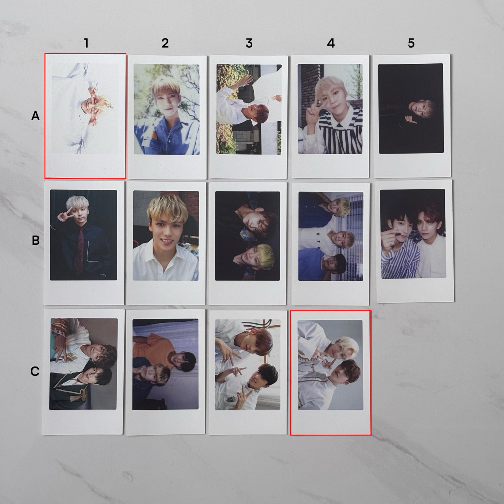 [MIN PEMBELIAN 3PCS / 50K] TRADING CARD PHOTOCARD SET SVT SEVENTEEN 2017 DIAMOND EDGE CONCERT OFFICI