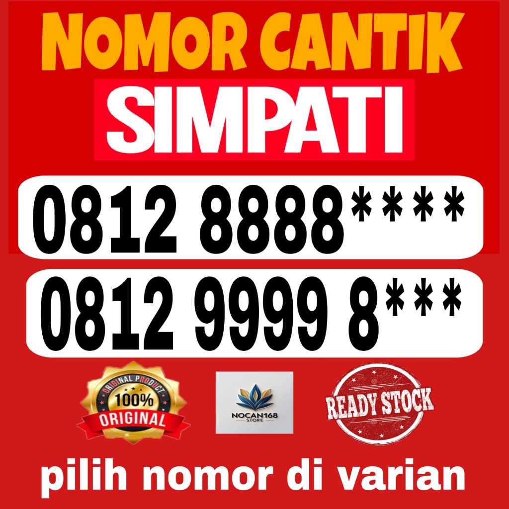 nomor cantik simpati perdana telkomsel seri 999