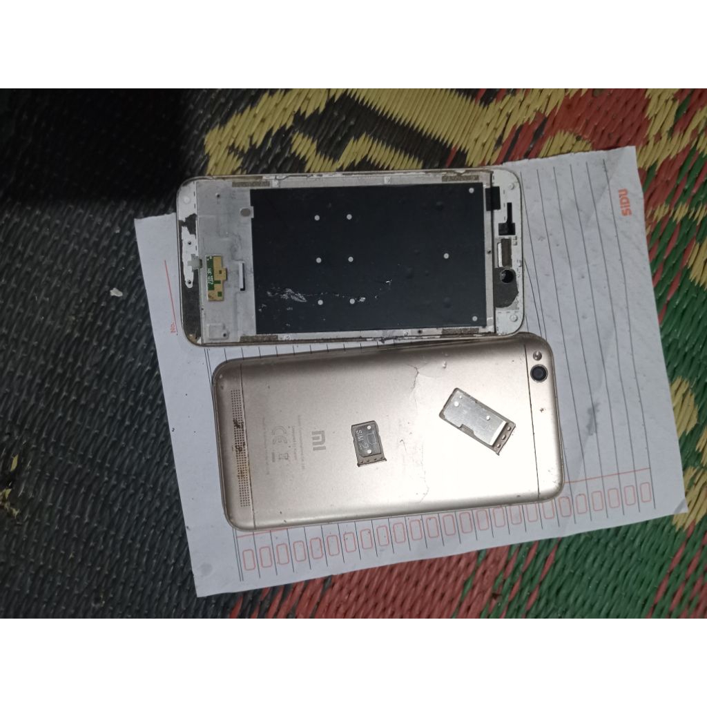 Backdoor+tulangan tengah redmi 5a copotan next deskripsi