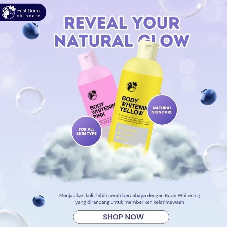 Body whitening Fast derm