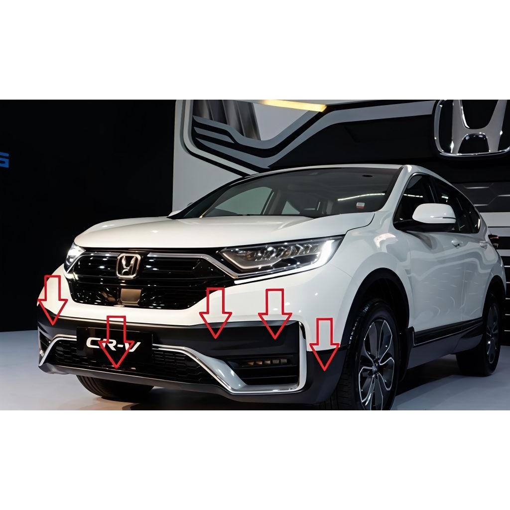 bumper depan atas CRV turbo facelift 2021 2022 2023 original