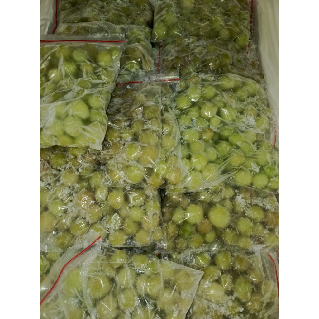 ½KG ANGGUR HIJAU FROZEN | ANGGUR HIJAU SEGAR | BUAH ANGGUR | ANGGUR HIJAU IMPOR