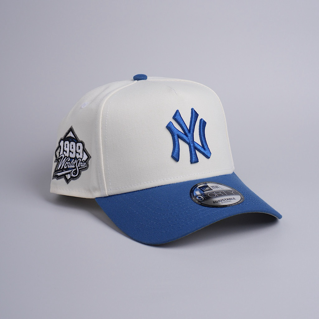 topi new era original new york yankees world series 1999 chrome two tone