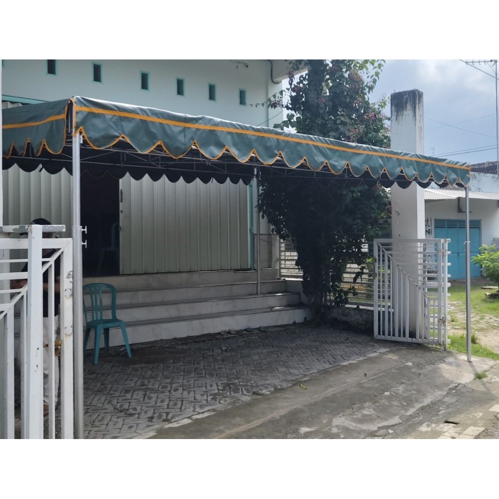 Tenda terop 3x4 pipa galvanis | pipa besi anti karat