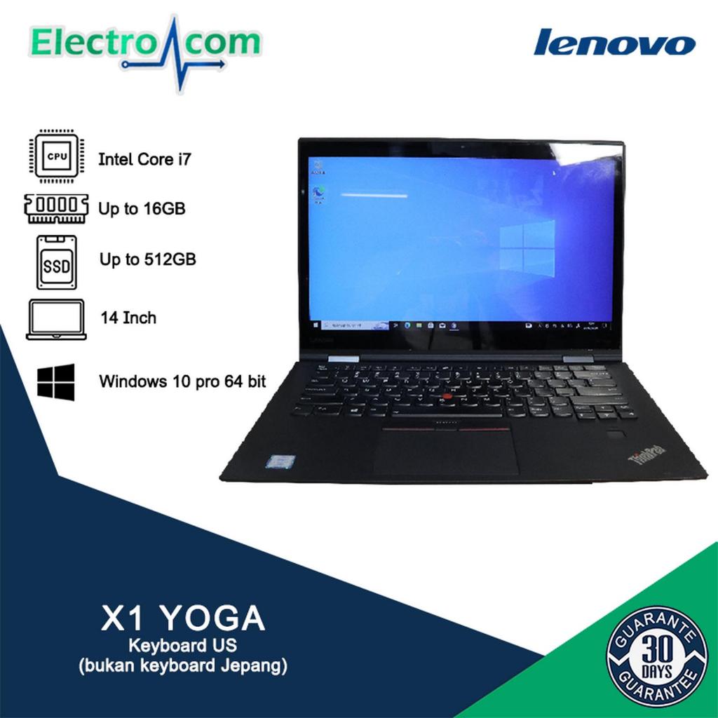 Lenovo X1 Yoga G3 G2 Core i7 Gen8 RAM 16GB SSD 512GB Flip 360