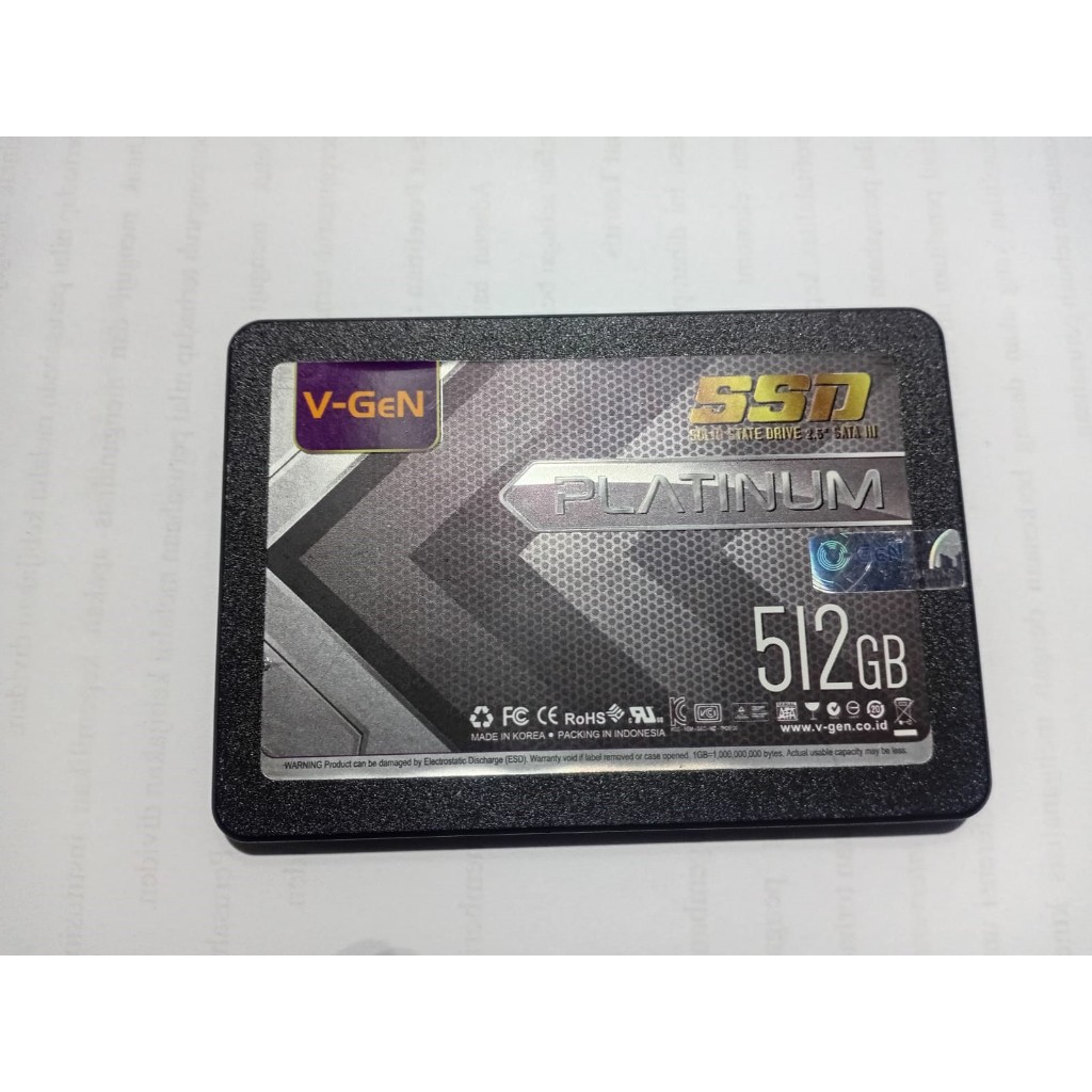 SSD Sata 512GB VGEN PLATINUM