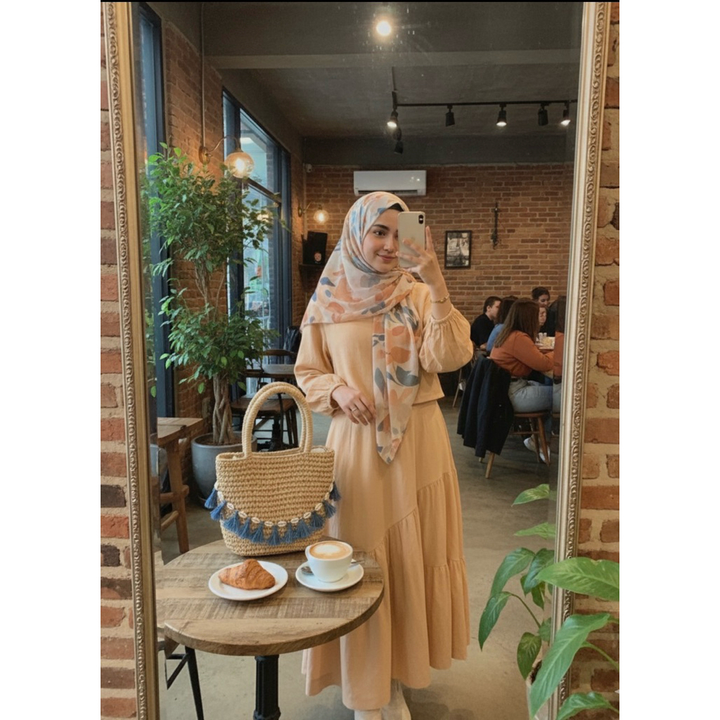 Modenay One set Rok+Blouse outfit korean style