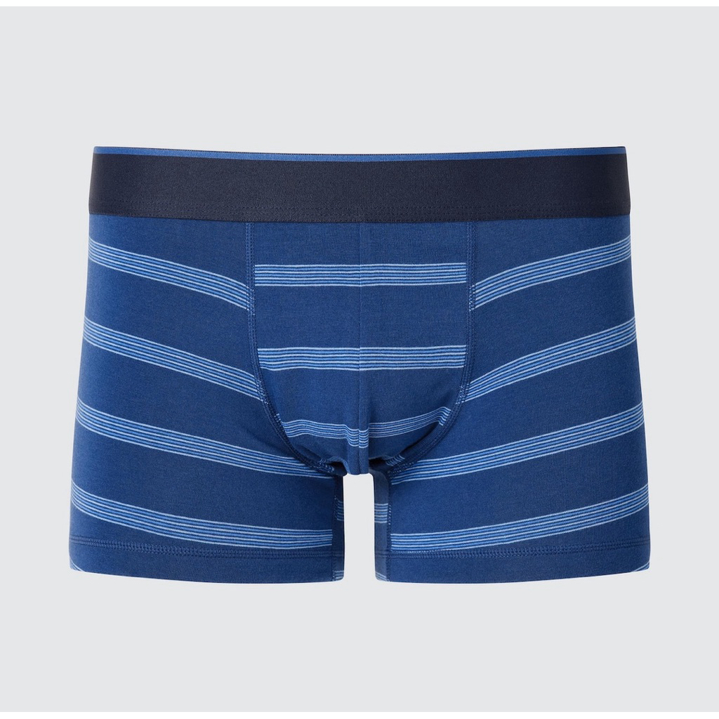 UNIQLO Boxer Brief Celana Boxer Low Rise Line Cotton Original