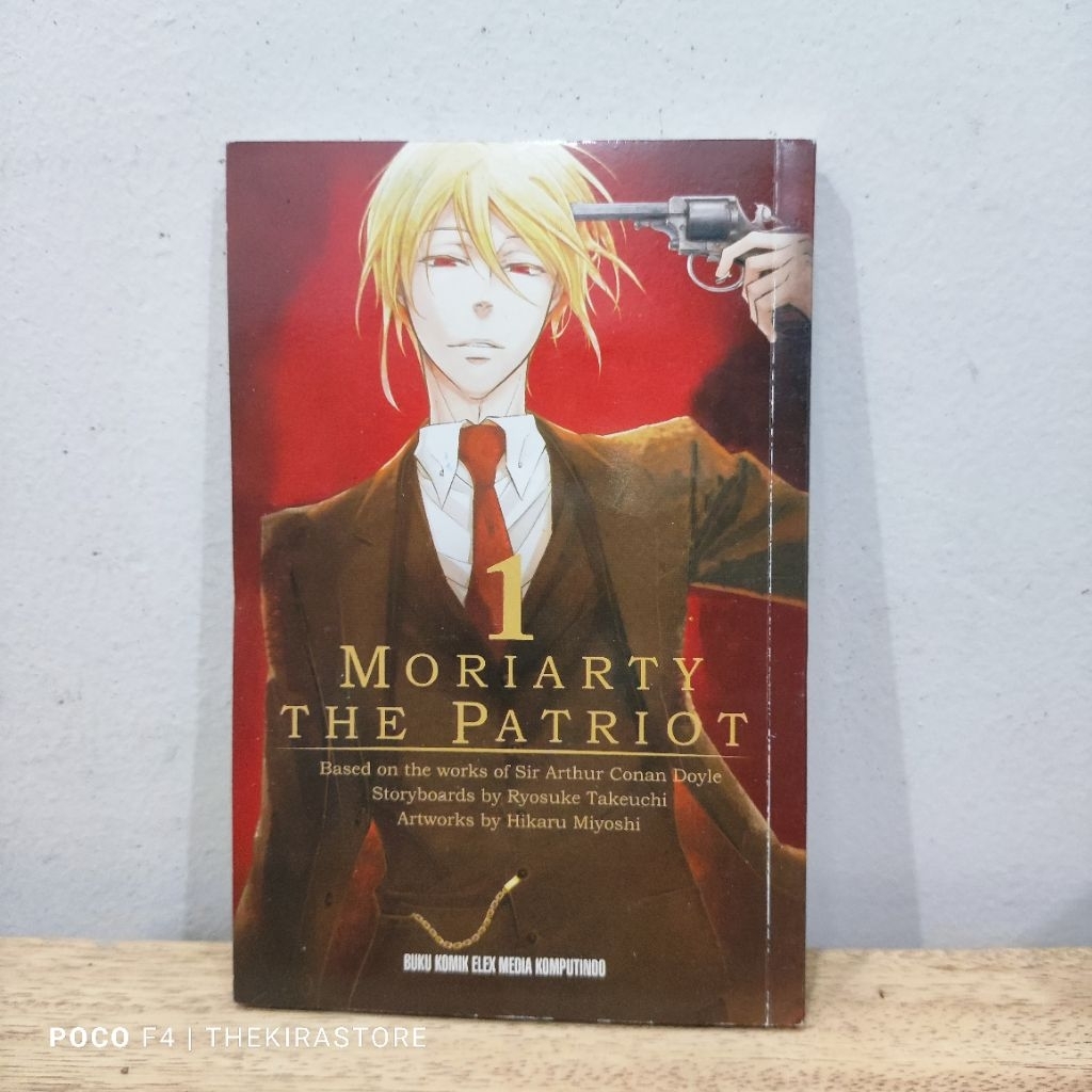 Komik Moriarty The Patriot vol 1 (preloved mulus)