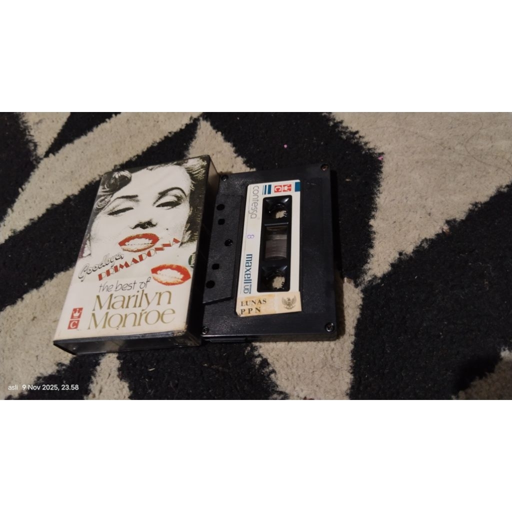 kaset pita marilyn monroe / the best of_goodbye primadona