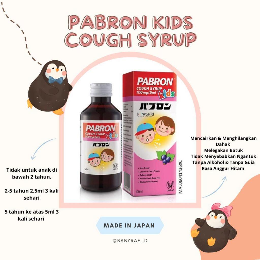 PABRON KIDS SYRUP/TABLET/SACHET 120 ml/40Tablet/12Sachet Batuk, Pilek,Demam