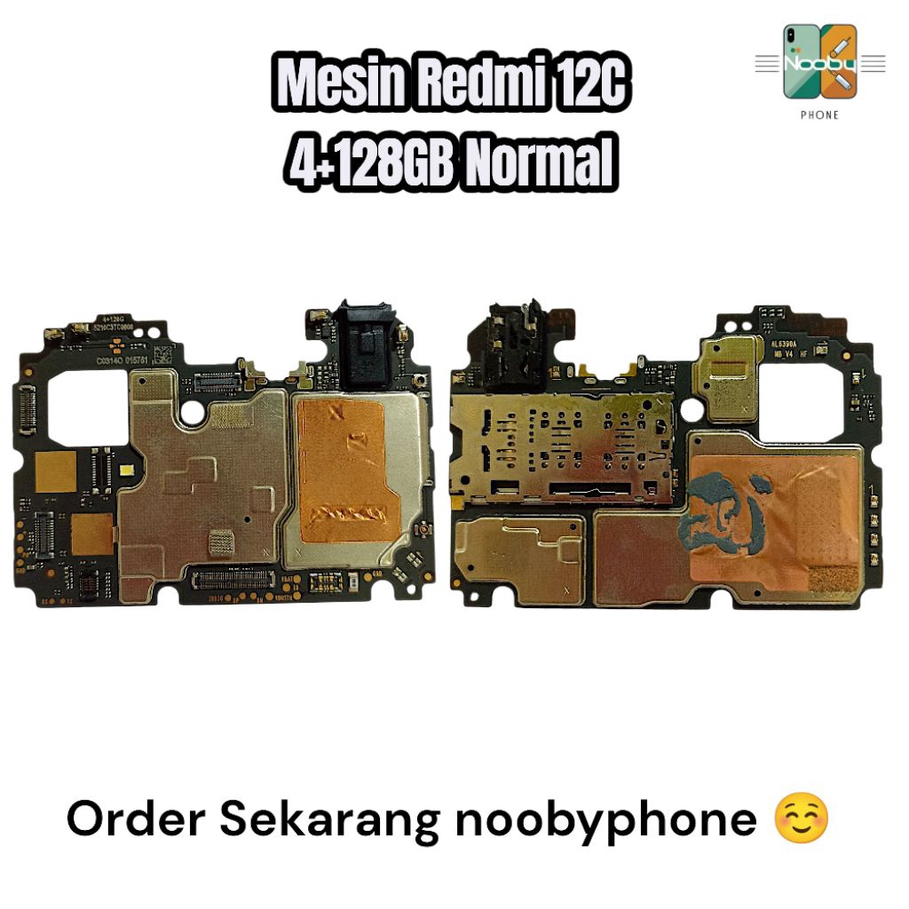 Mesin Redmi 12C 128GB Tested Normal