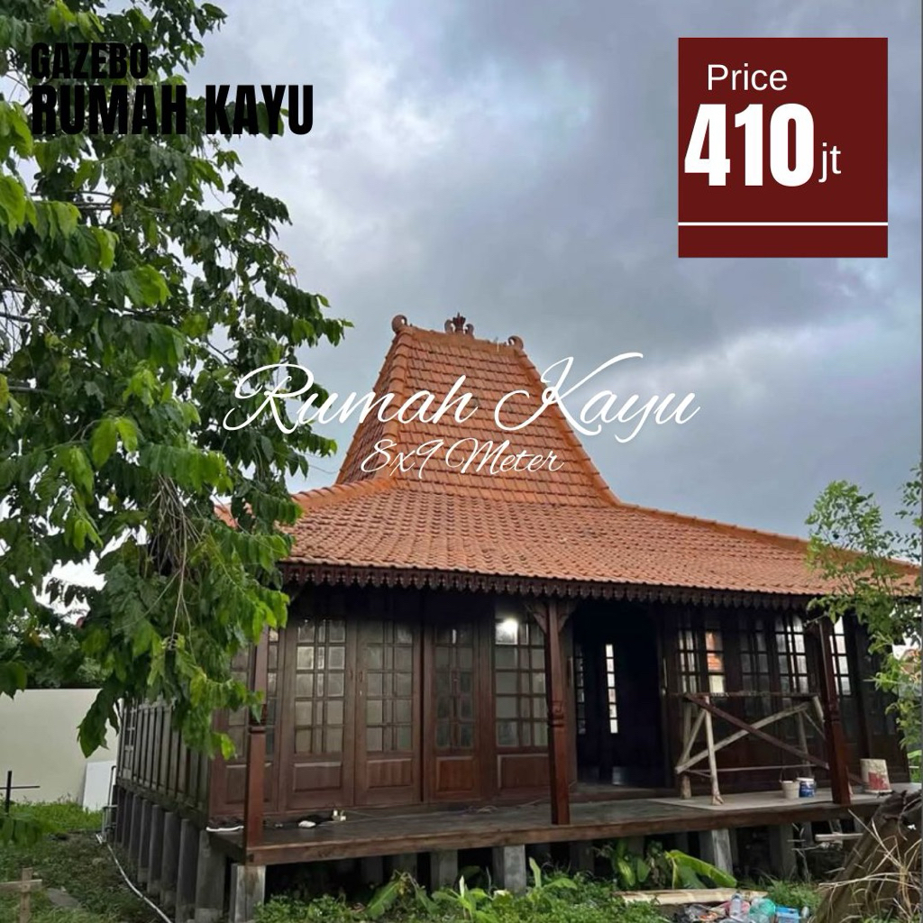 Rumah Joglo Kayu Jati Tua