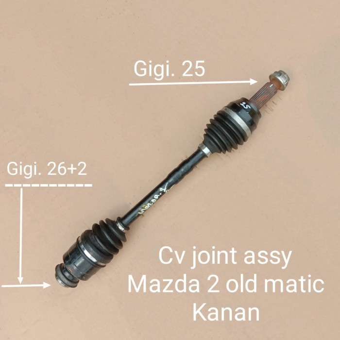 Cv Join Assy As Roda Drive Shaft Mazda 2 Lama Rh/Lh