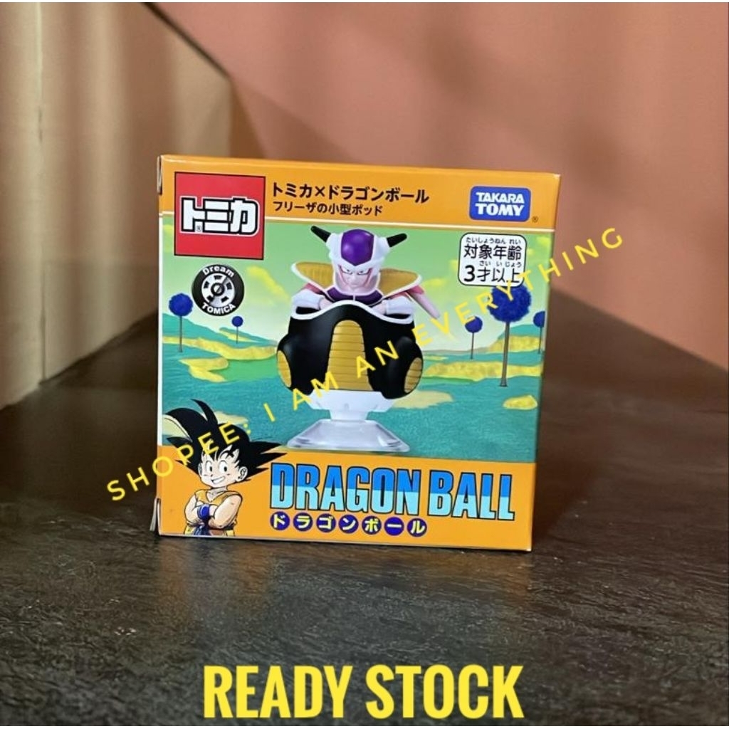 Takara Tomy Tomica Dream Tomica Tomica x Dragon Ball Freeza Small Pod Mini Car Toy Orginial