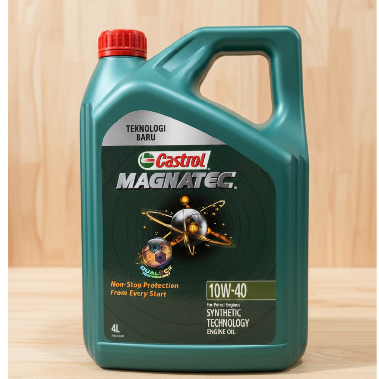 OLI CASTROL MAGNATEC 4L OLI PELUMAS MESIN MOBIL 4 LITER 10W-40