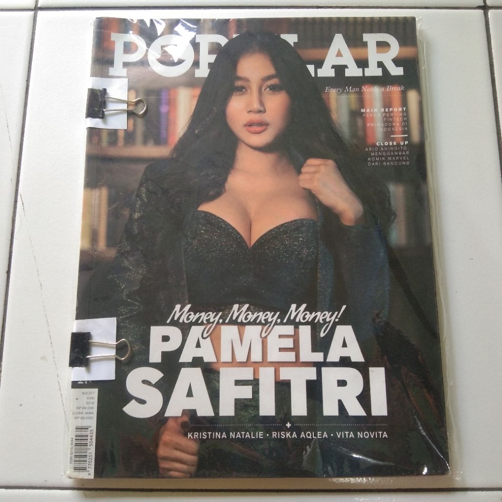 Majalah Popular Pamela Savitri 377-JUNI 2019