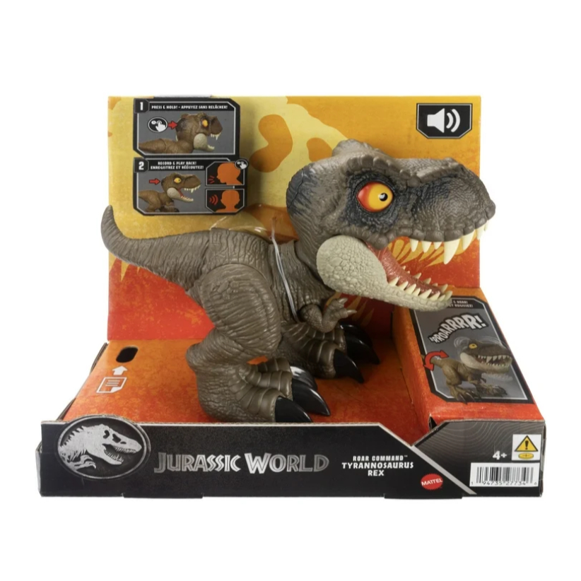 Mattel - Jurassic World Roar Command Tyrannosaurus Rex