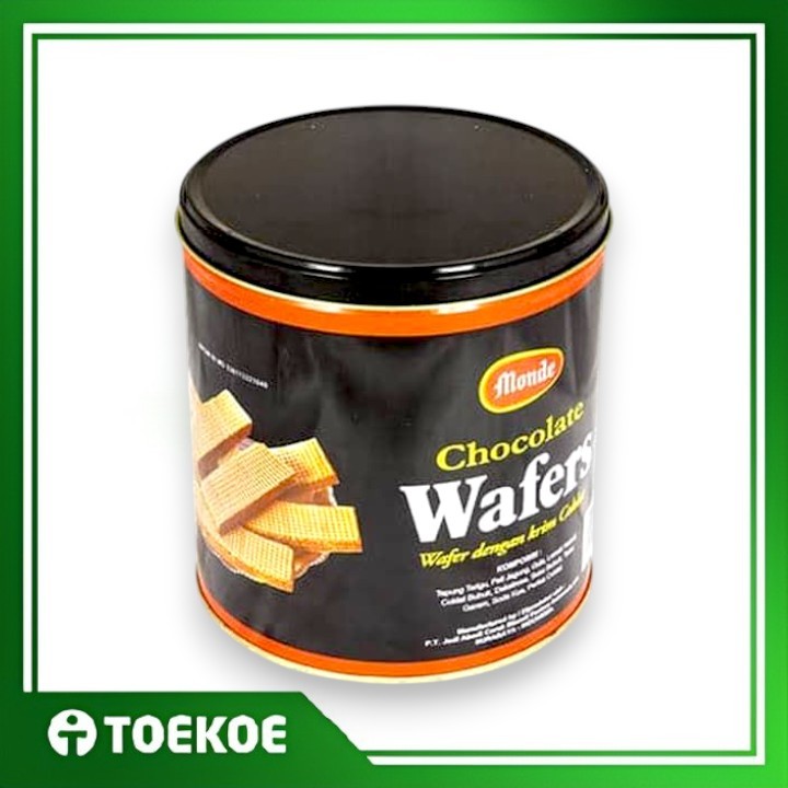 TOEKOE Monde Wafer Coklat Kaleng 600gr / Monde Kaleng