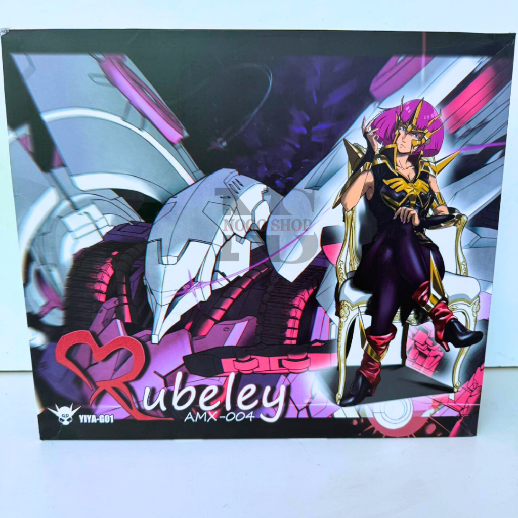 Yiya - G AMX-004 Qubeley DELUXE Ver. 1/120 Model Kit include Haman Karn Figure 1/6