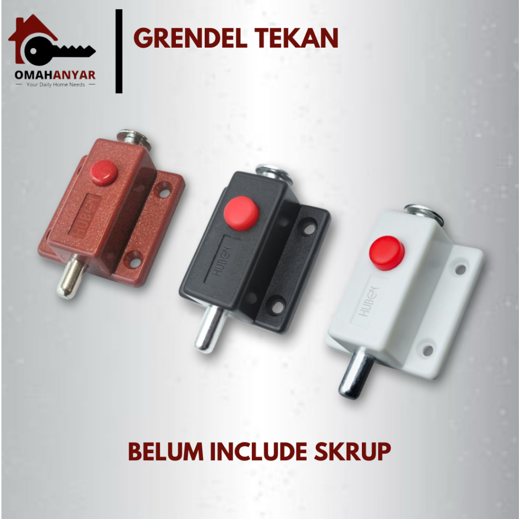 Grendel Tekan Grendel Otomatis Slot Pintu Otomatis