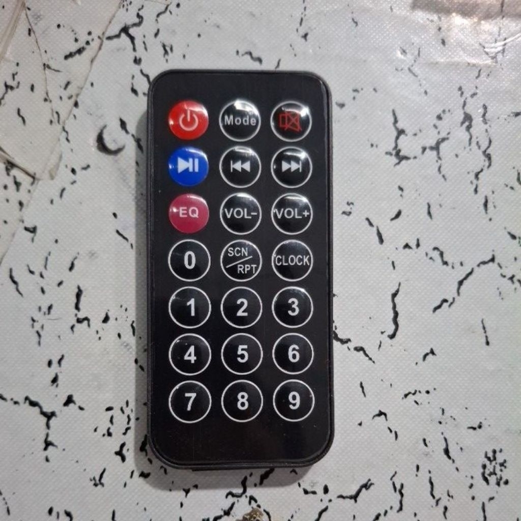 remote kecil untuk mp3 / ampli / speaker