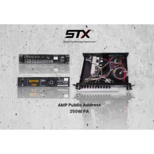 STX PUBLIC ADDRESS AMPLIFIER 250 WATT