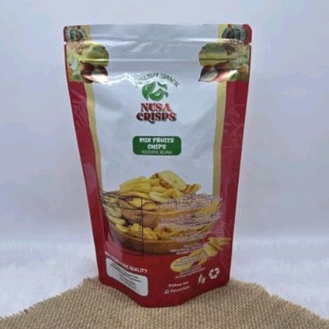 CAMILAN KERIPIK BUAH KERING MIXED | CAMILAN SEHAT TANPA PENGAWET MANIS ALAMI