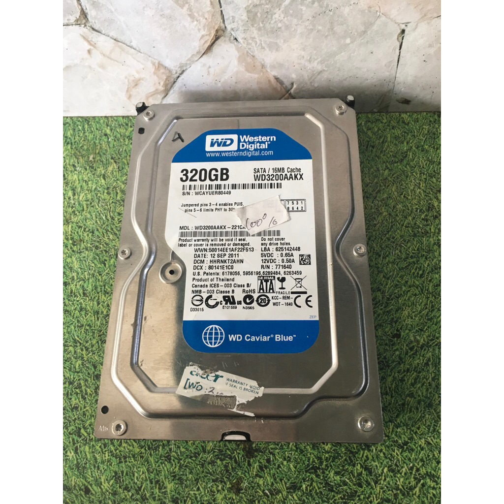 Hardisk WD Blue 320gb