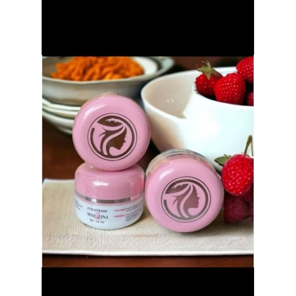 WSC whitening cream 2in1 BPOM ORI 100%