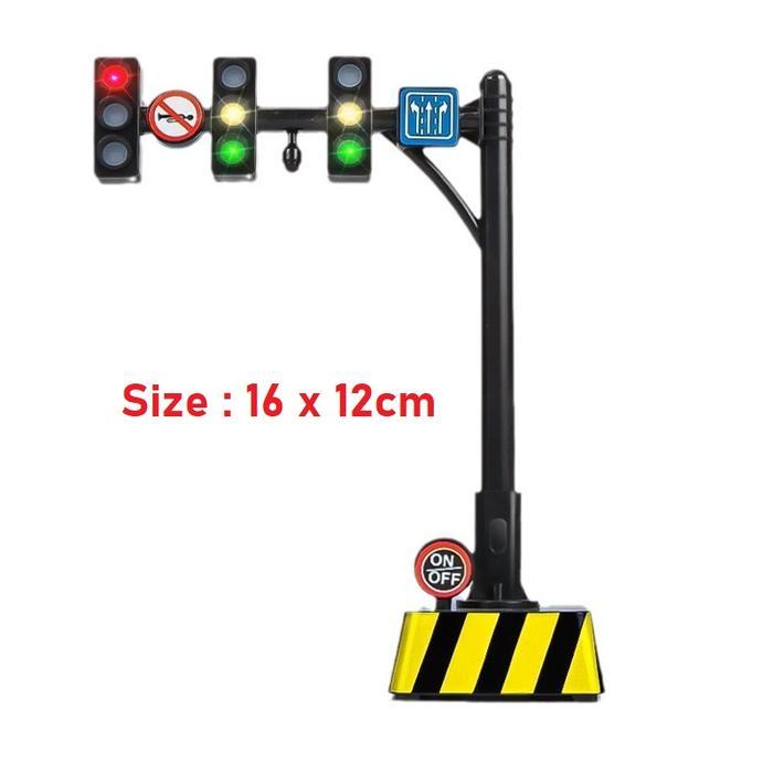 Lampu mainan Lalu lintas , Lampu Traffic Lampu Merah Mainan Edukasi - Bentul L