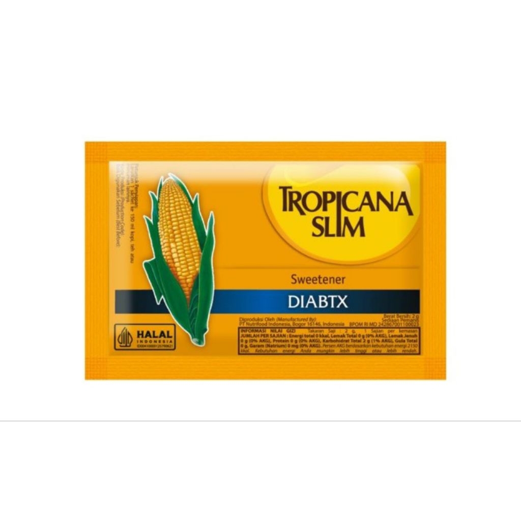 GULA DIET TROPICANA SLIM (10 PCS)