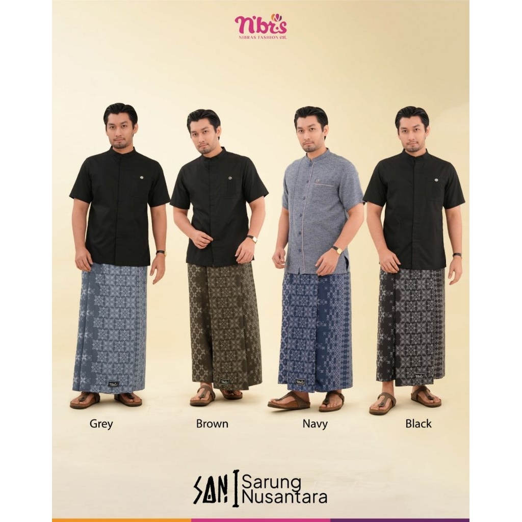 SARUNG NIBRAS SAN 001 TERBARU ORIGINAL