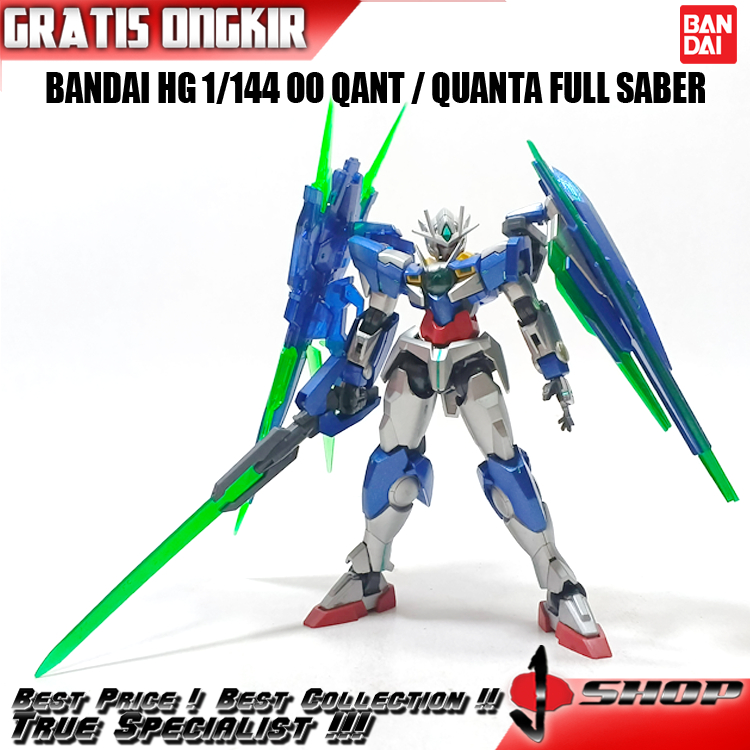 BANDAI HG 1/144 OO QANT - QUANTA FULL SABER HG3513