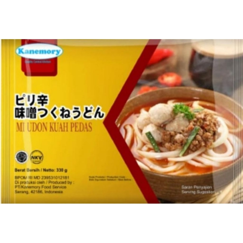 Kanemory Mi Udon Kuah Pedas 330gr