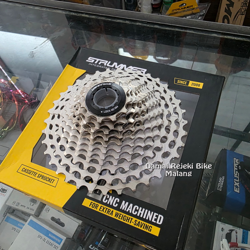 Cassette Sprocket 11 speed Roadbike Strummer Ultralight 11-36T 229 gram