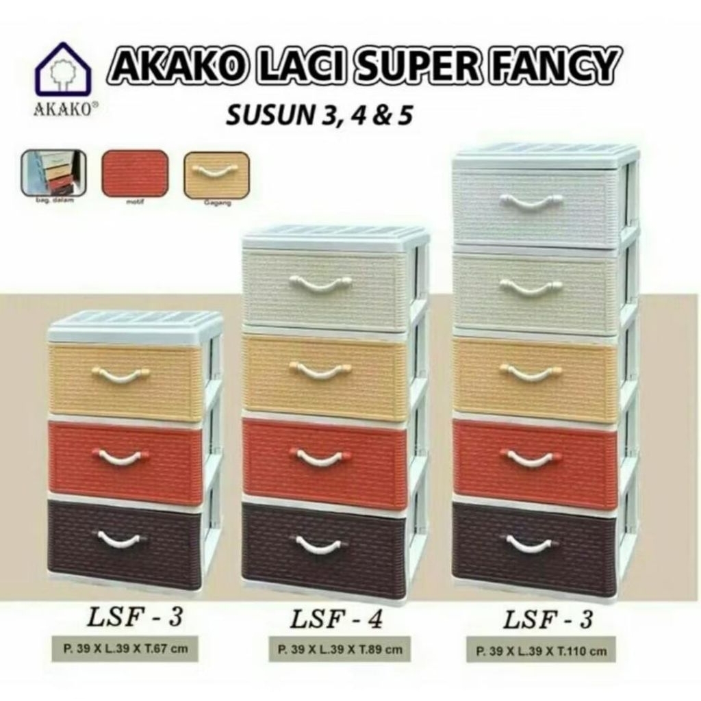[INSTAN] laci susun super Fancy AKAKO