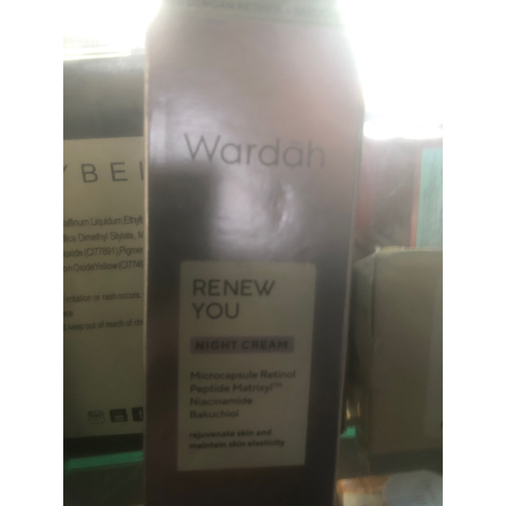 wardah renew you night cream