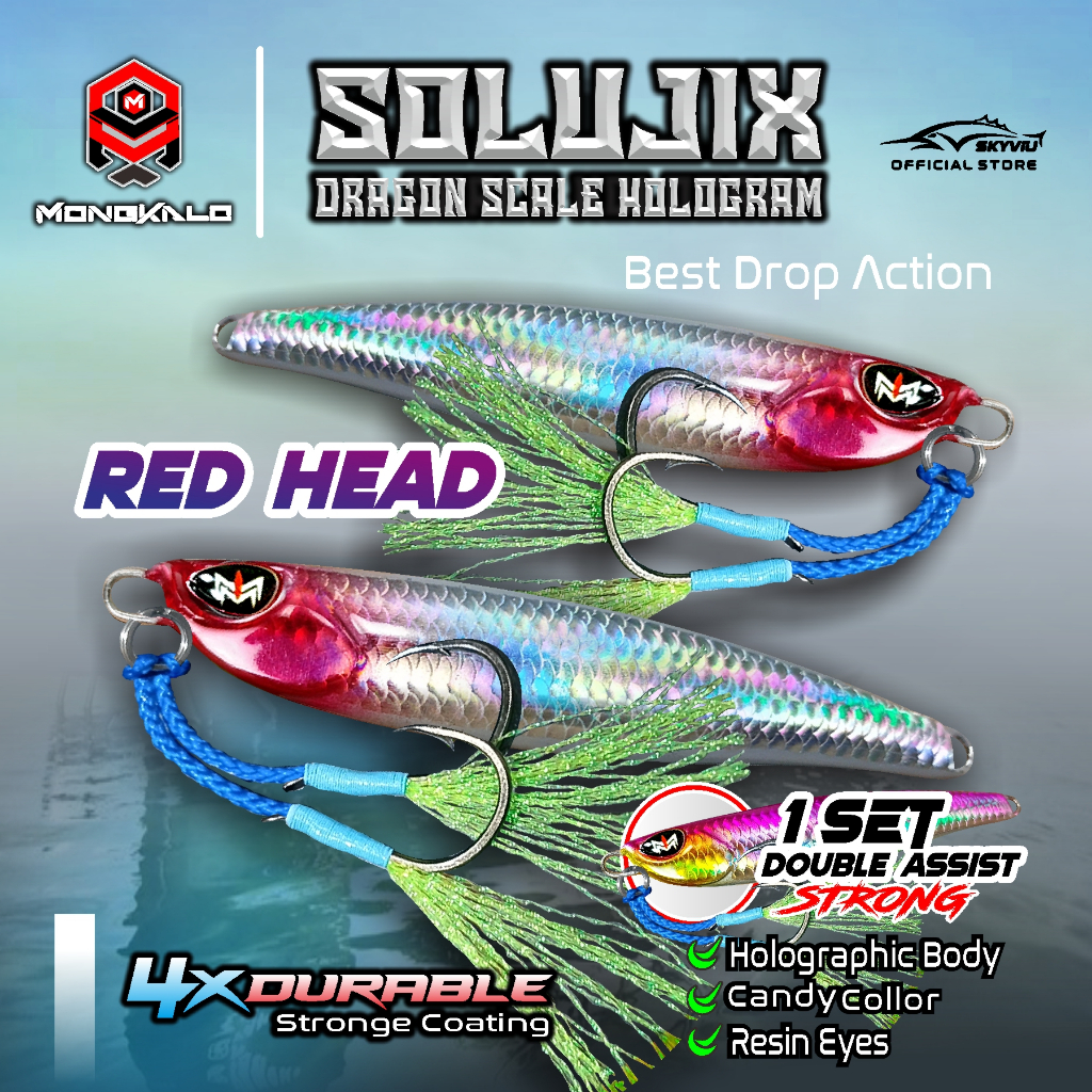 Mongkalo Solujix Sisik-Kecil noGID noMotif Candy 40 Red-Head