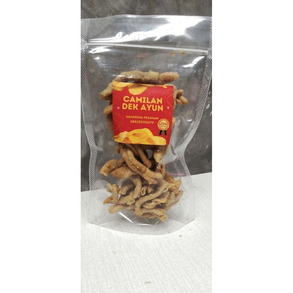 Kripik usus / usus krispi 100gr