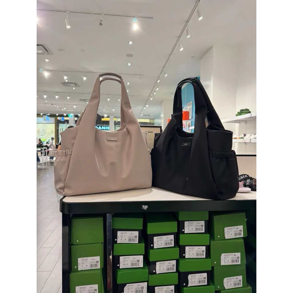 TAS KS CARTER BABY BAG NYLON CROSSBODY BLACK