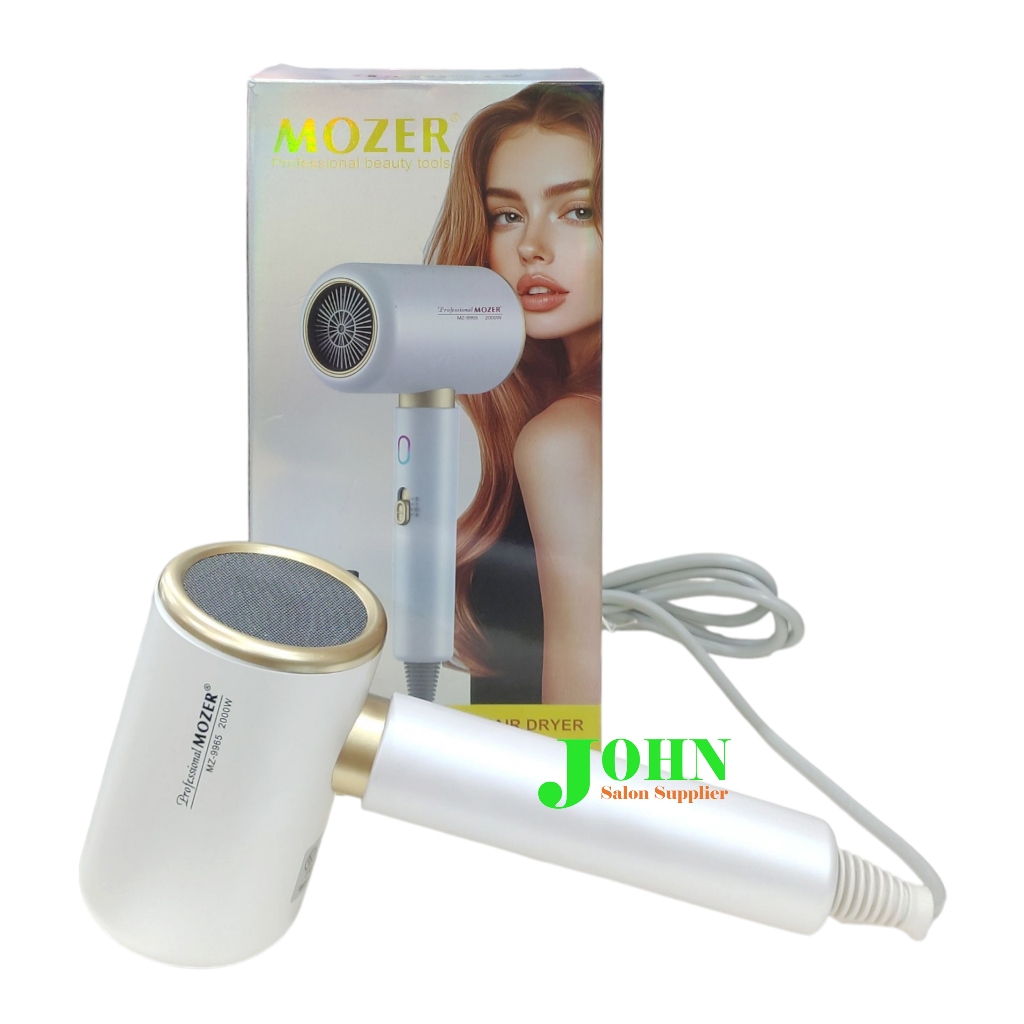 MOZER MZ-9965 Professional Fashion Hair Dryer Pengering Rambut Angin Kencang 2000 W Panas Dingin