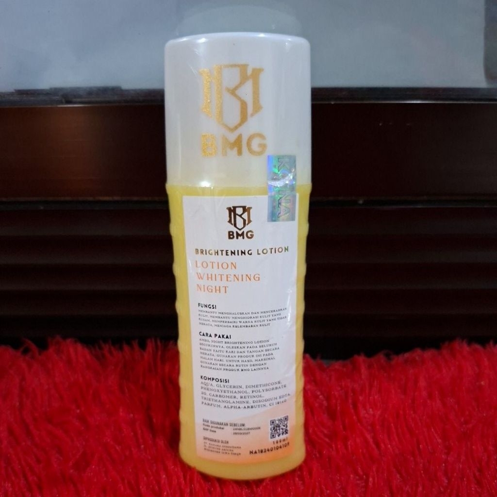 [BMG PABRIK ] READY BMG LOTION DOSTING NPOM PEMUTIH ECER LOTION MALAM ISI 100 ML