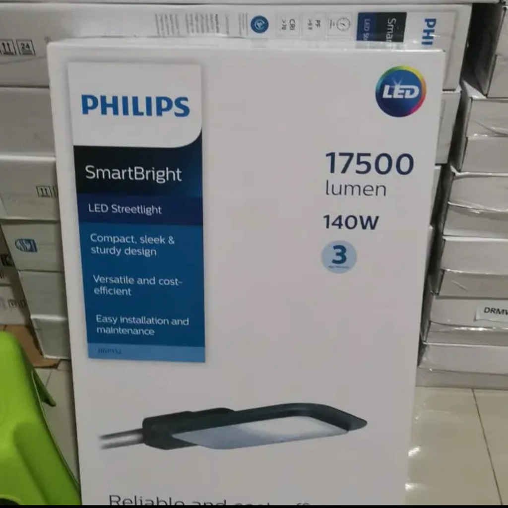 Lampu jalan led Philips 140 watt 140watt lampu pju Philips BRP132 140 watt 140w