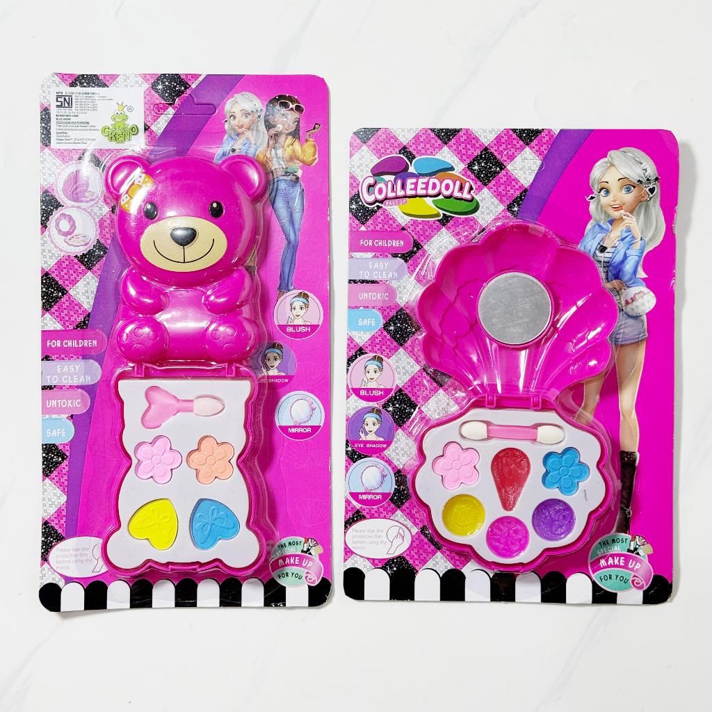 Mainan Make up Palette Kecil Beruang dan Kerang