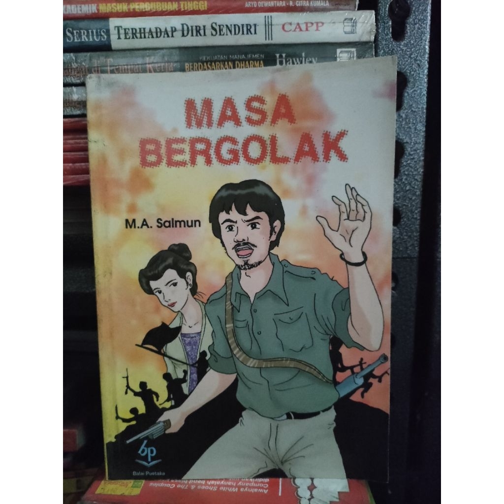 Buku Balai Pustaka MASA BERGOLAK M.A. Salmun