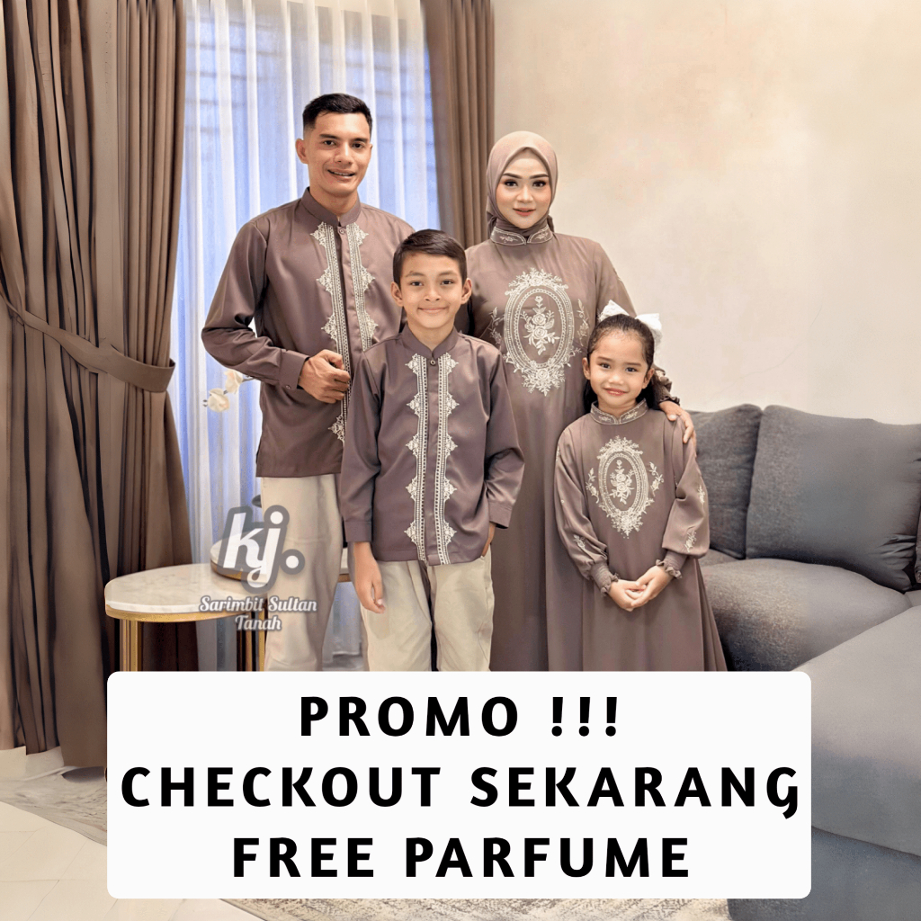 Sarimbit Keluarga 2026 Lebaran Khadijah Mode Sultan II